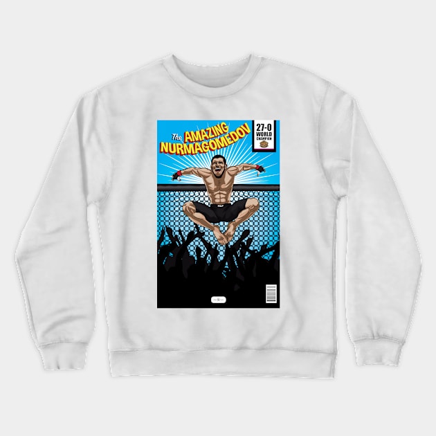 The Amazing Nurmagomedov Crewneck Sweatshirt by deenallydesigns